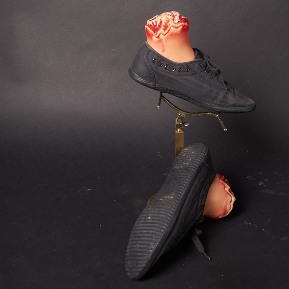 Vintage 1980s Black Kicks Sneakers Shoes